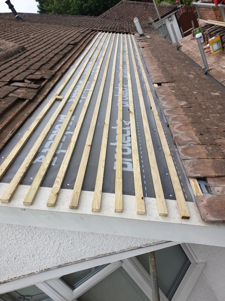 Emergency roof repair