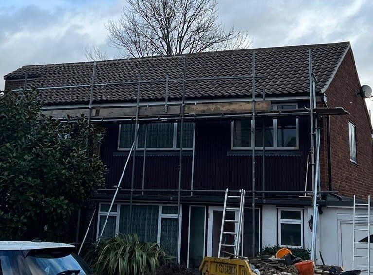 Roof maintenance inspection