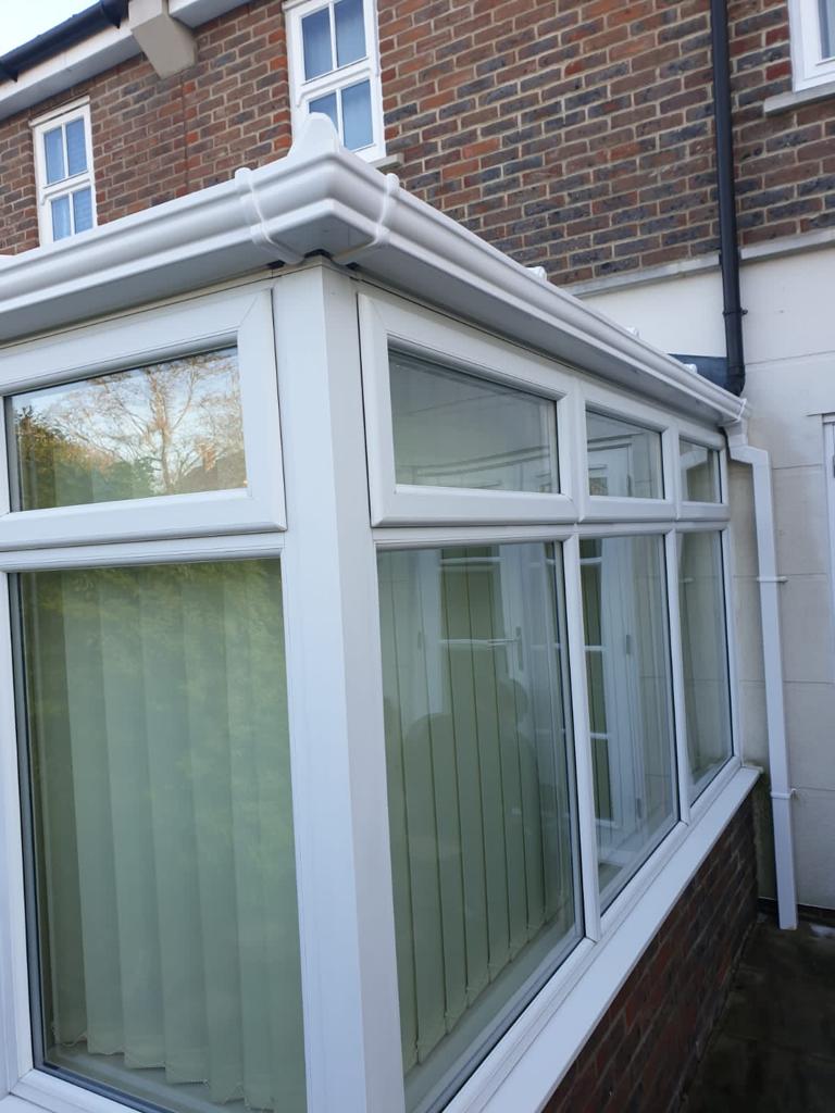 Home extension with new roof