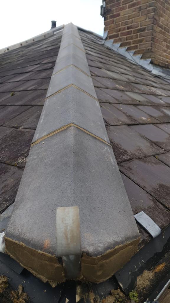 Roof repair completed